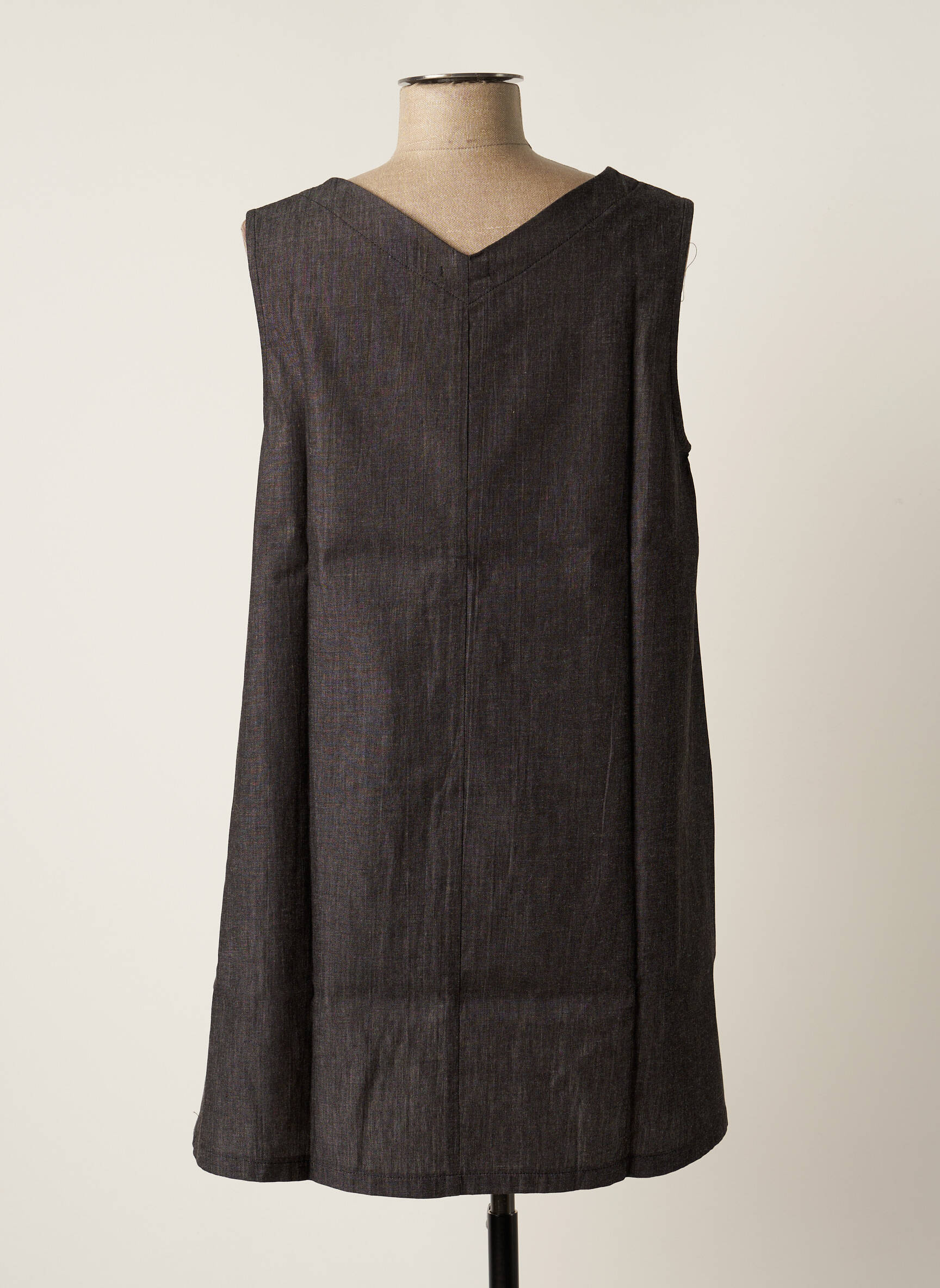 G Oze Tuniquesansmanche Femme couleur gris
