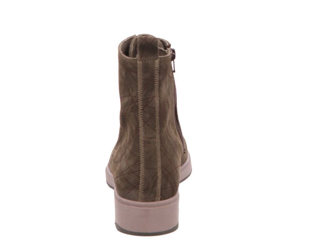 THINK Schnür-Stiefeletten grün 3-000406