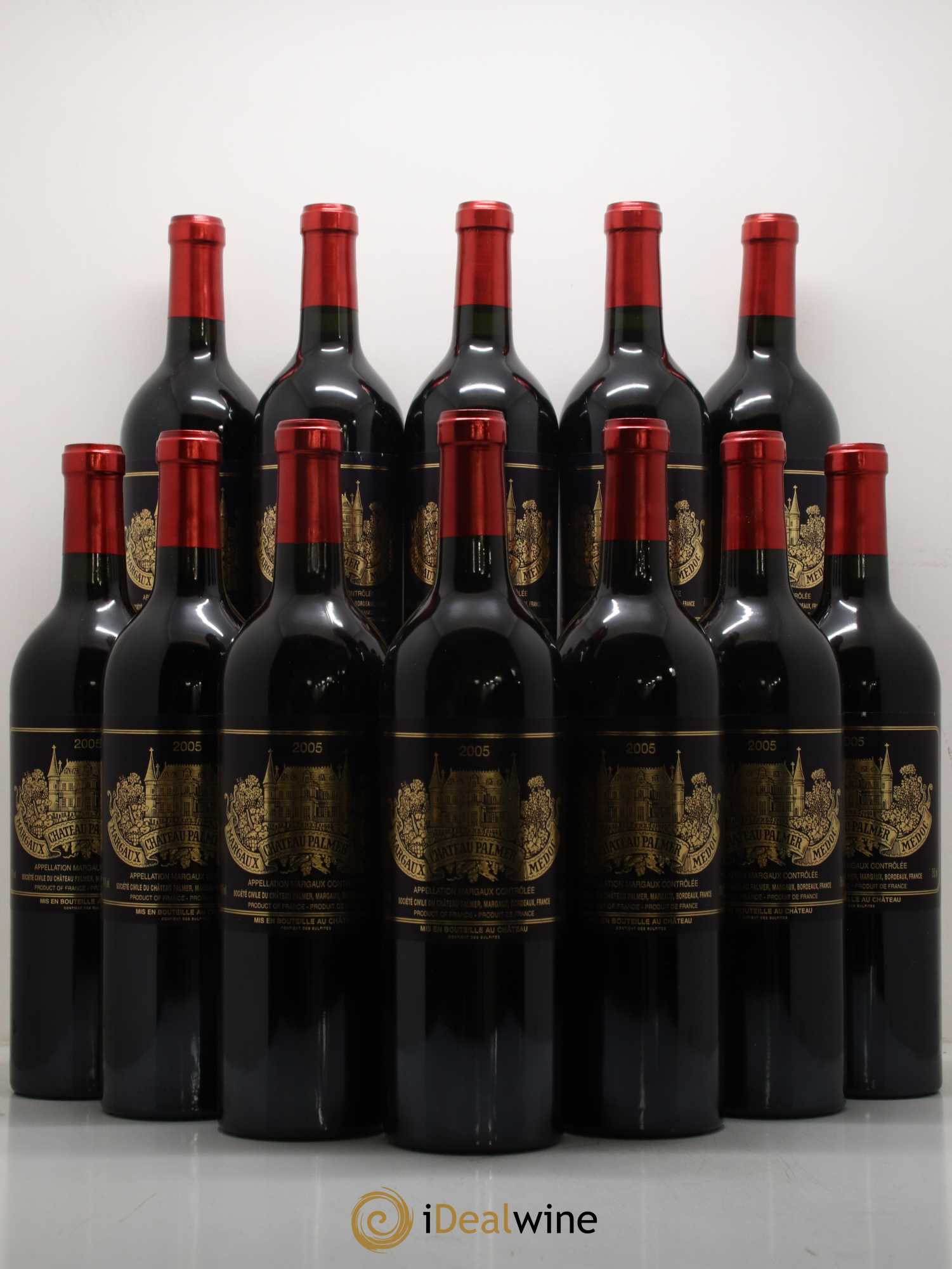 Château Palmer 3ème Grand Cru Classé  2005 - Lot de 12 Bouteilles