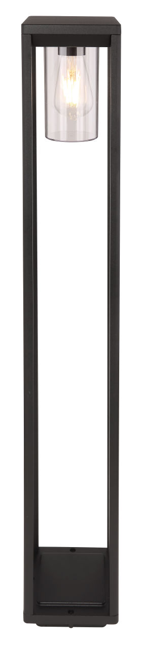 Globo Lighting - CANDELA - Außenleuchte Aluminium Druckguss schwarz matt, 1x E27 LED