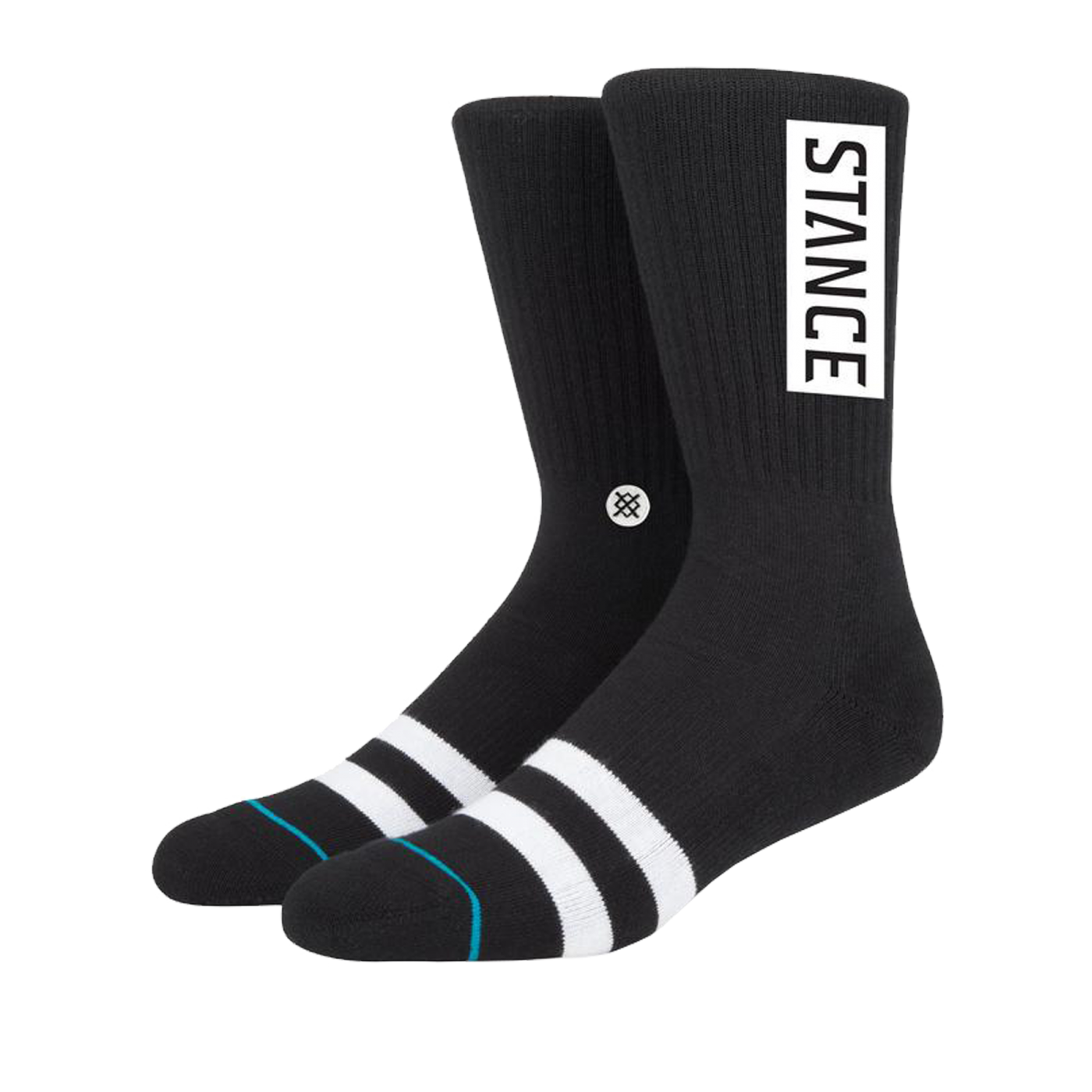 Stance Uncommon Solids OG Socks Schwarz