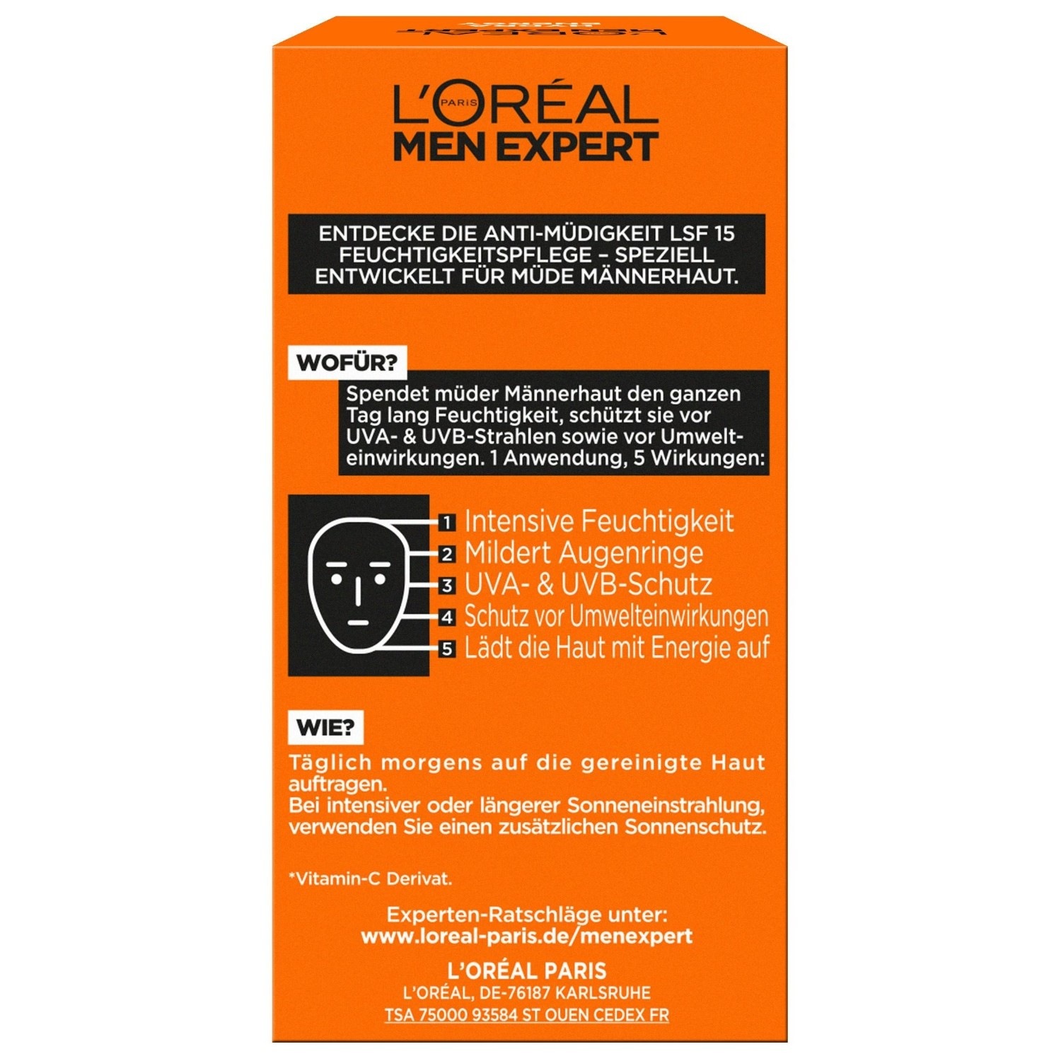 Hydra Energy 24H Feuchtigkeitspflege Mit LSF 15 Anti-Müdigkeit