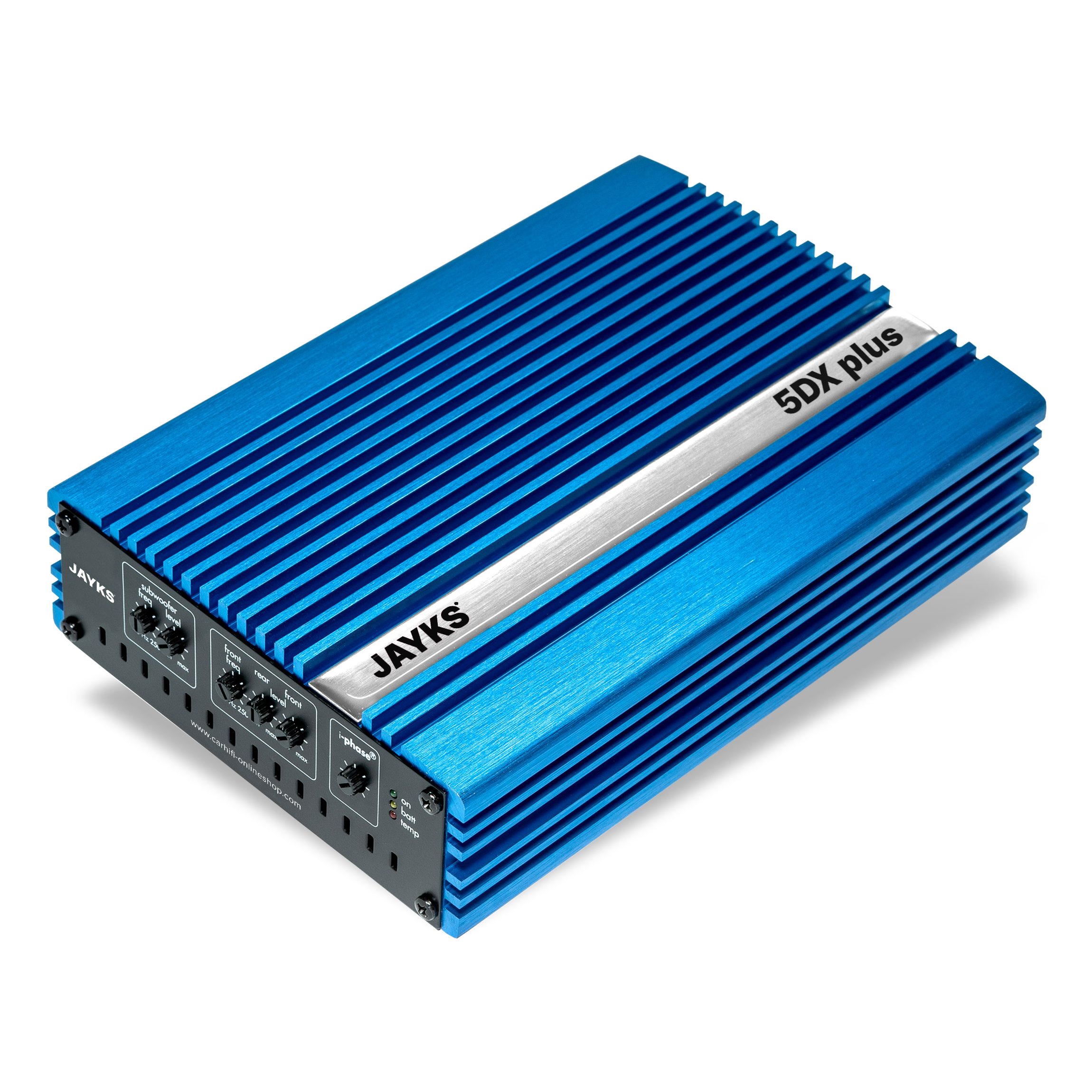 JAYKS 5DXplus Audioverstärker (Anzahl Kanäle: 5, 240,00 W, iPhase - Phasenanpassung, 27 Hz / 12dB Subsonic-Filter)