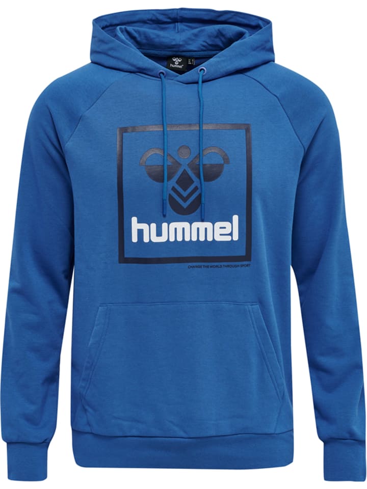 Hummel Hummel Verstellbare Taille Kapuzenpullover Raglanärmel Hmlisam Herren in TRUE BLUE günstig kaufen