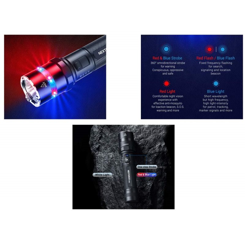 Nextorch P84 Wiederaufladbare 3000 Lumen LED