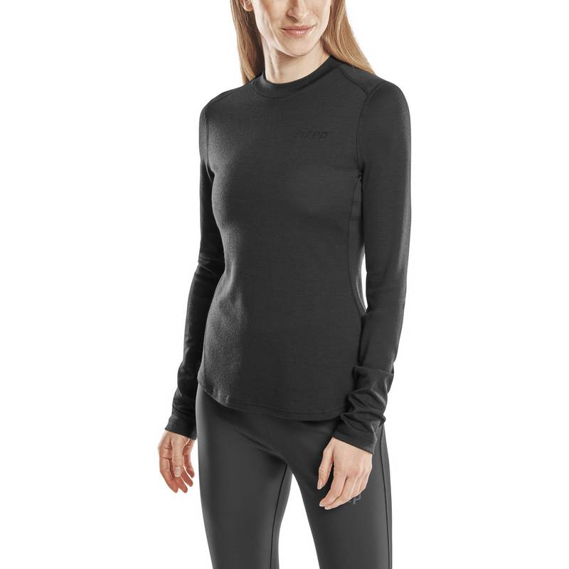 CEP Merino Cold Weather Shirt Longsleeve Laufshirt Damen