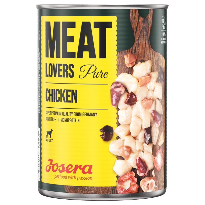 Sparpaket Josera Meatlovers Pure 12 x 800 g