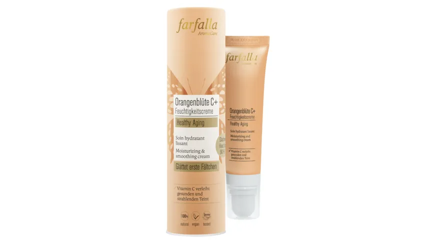Farfalla Orangenblüte C+ Feuchtigkeitscreme, Healthy Aging 30 ml