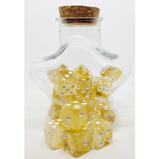 Würfelset D6 Starlight: Amber
