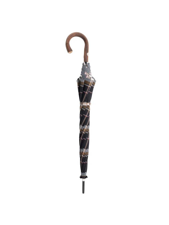 doppler Manufaktur Zürs Golf Champion Stockschirm 98 cm in karosz-beige-braun-rot günstig kaufen onesize