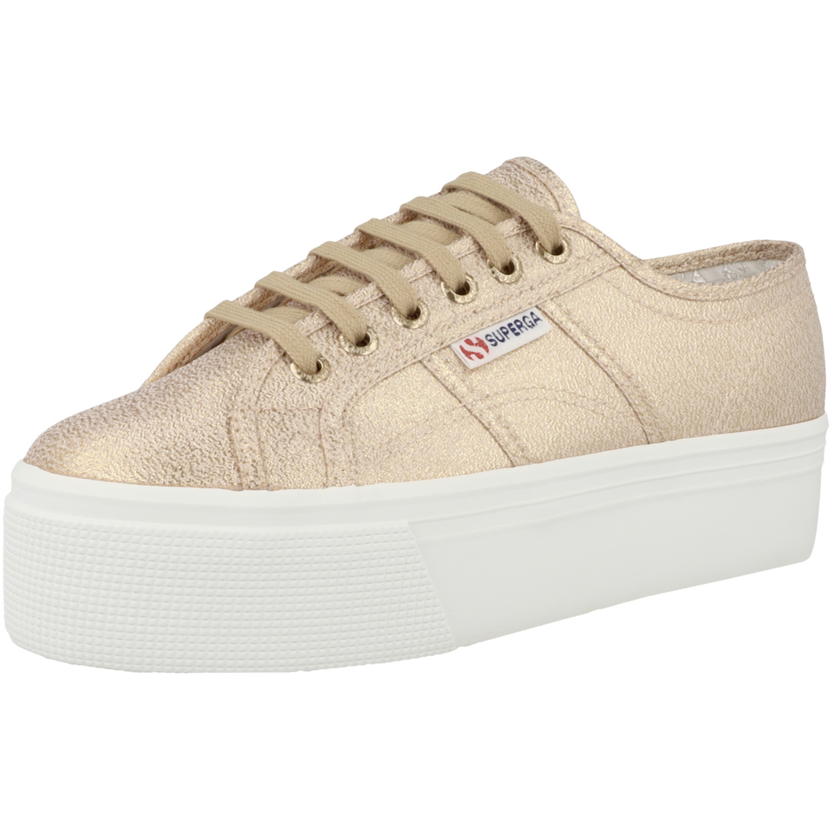 Superga 2790 Lame Sneaker Low braun