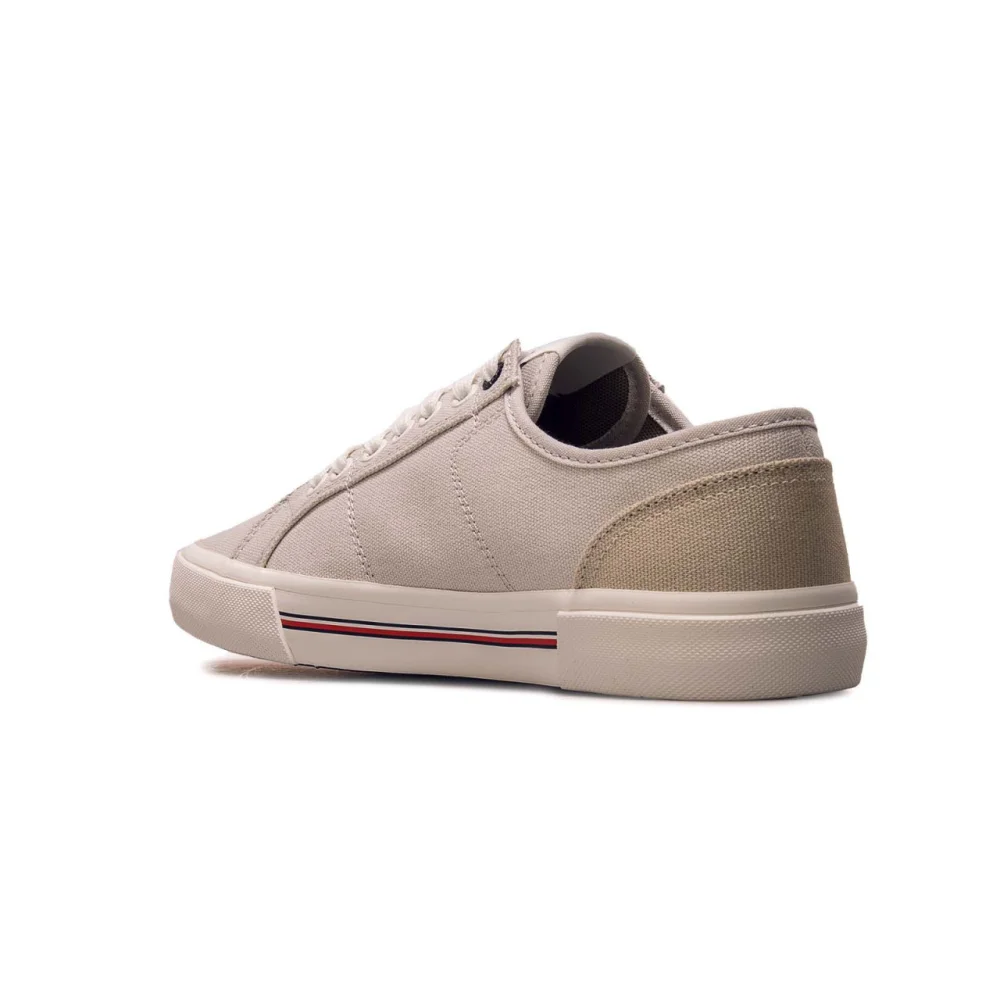 Tommy Hilfiger Core Corporate Vulc Canvas Stone FM0FM04560 AEP / grau