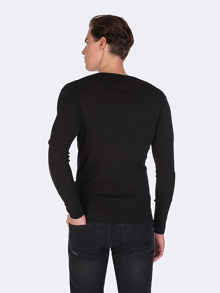 GIORGIO DI MARE Longsleeve in Schwarz günstig kaufen L