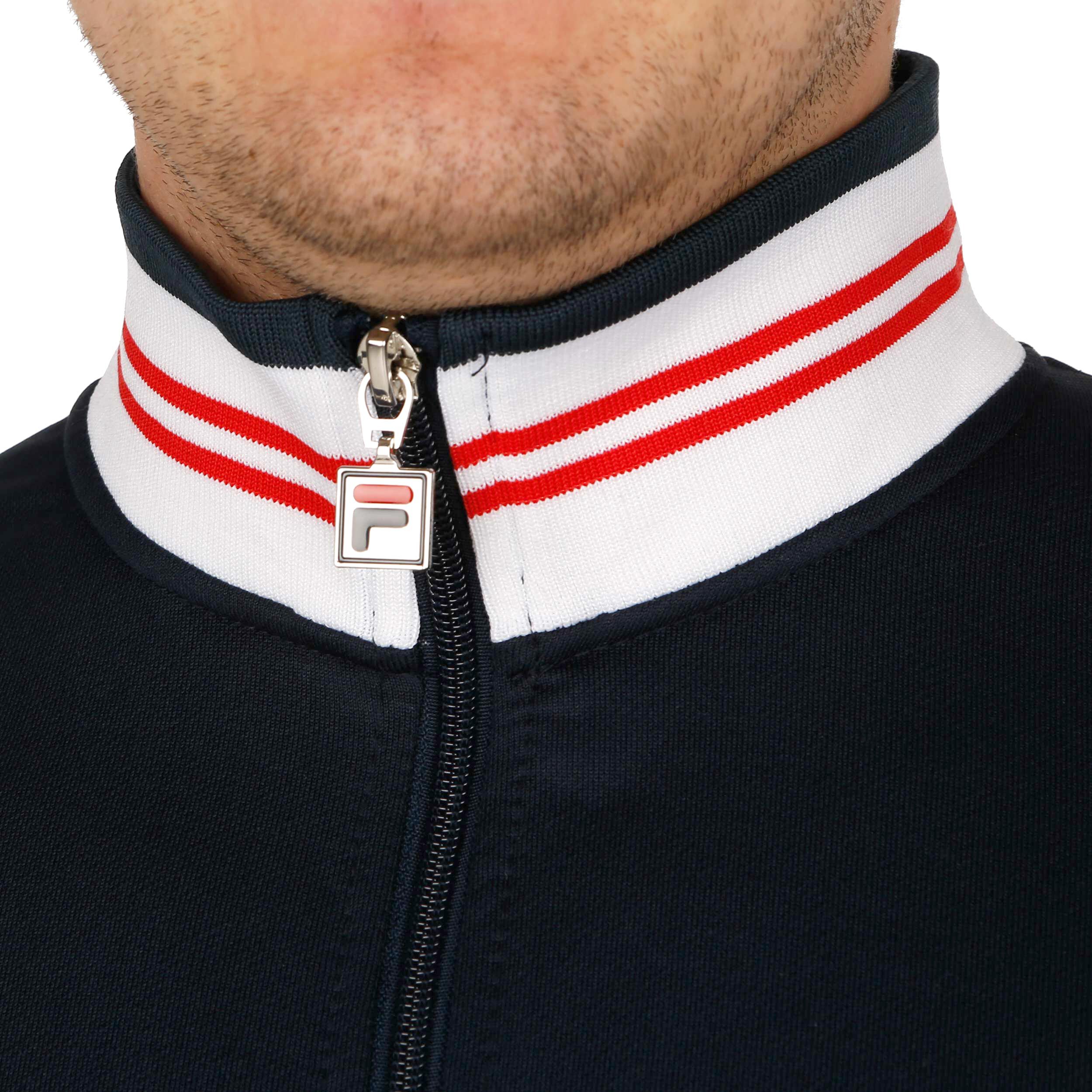 Ole Trainingsjacke Herren - Dunkelblau, Weiß