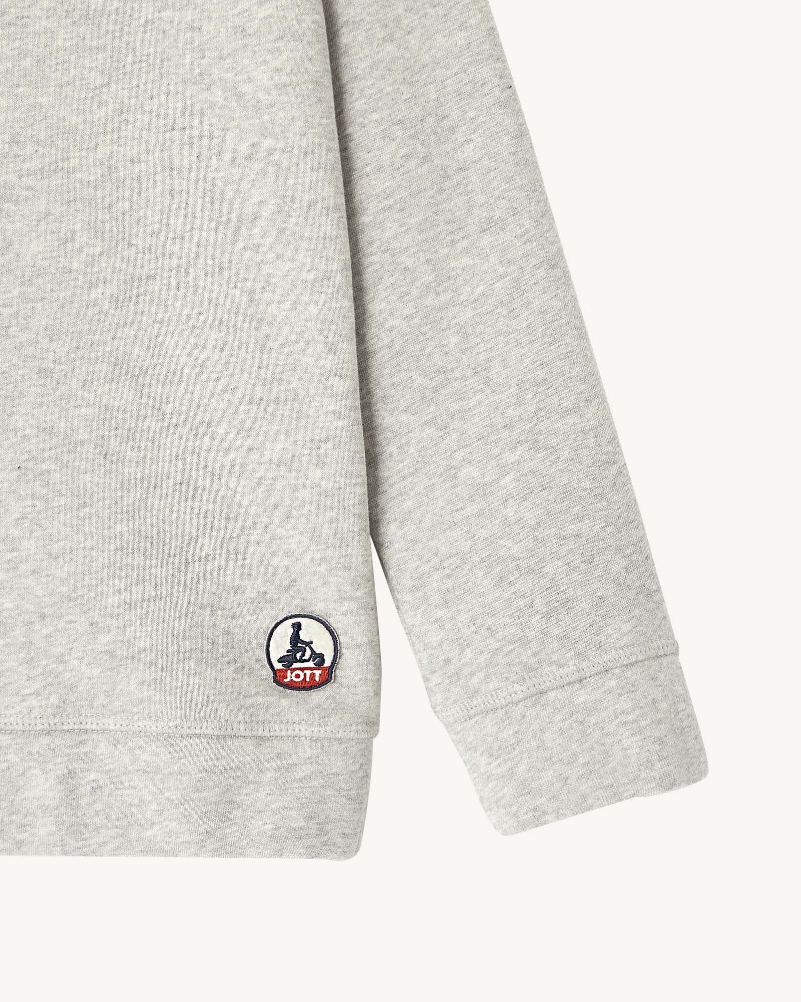 Sweat enfant Gris chiné Bronx