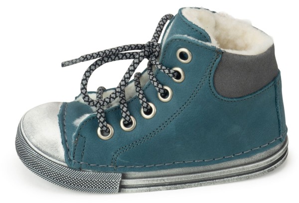 Däumling softie ~ Ecki HighCut Winter Sneaker ~ Petrol