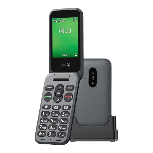 Κινητό τηλέφωνο DORO Leva 22s 4G Μαύρο για Ηλικιωμένους
