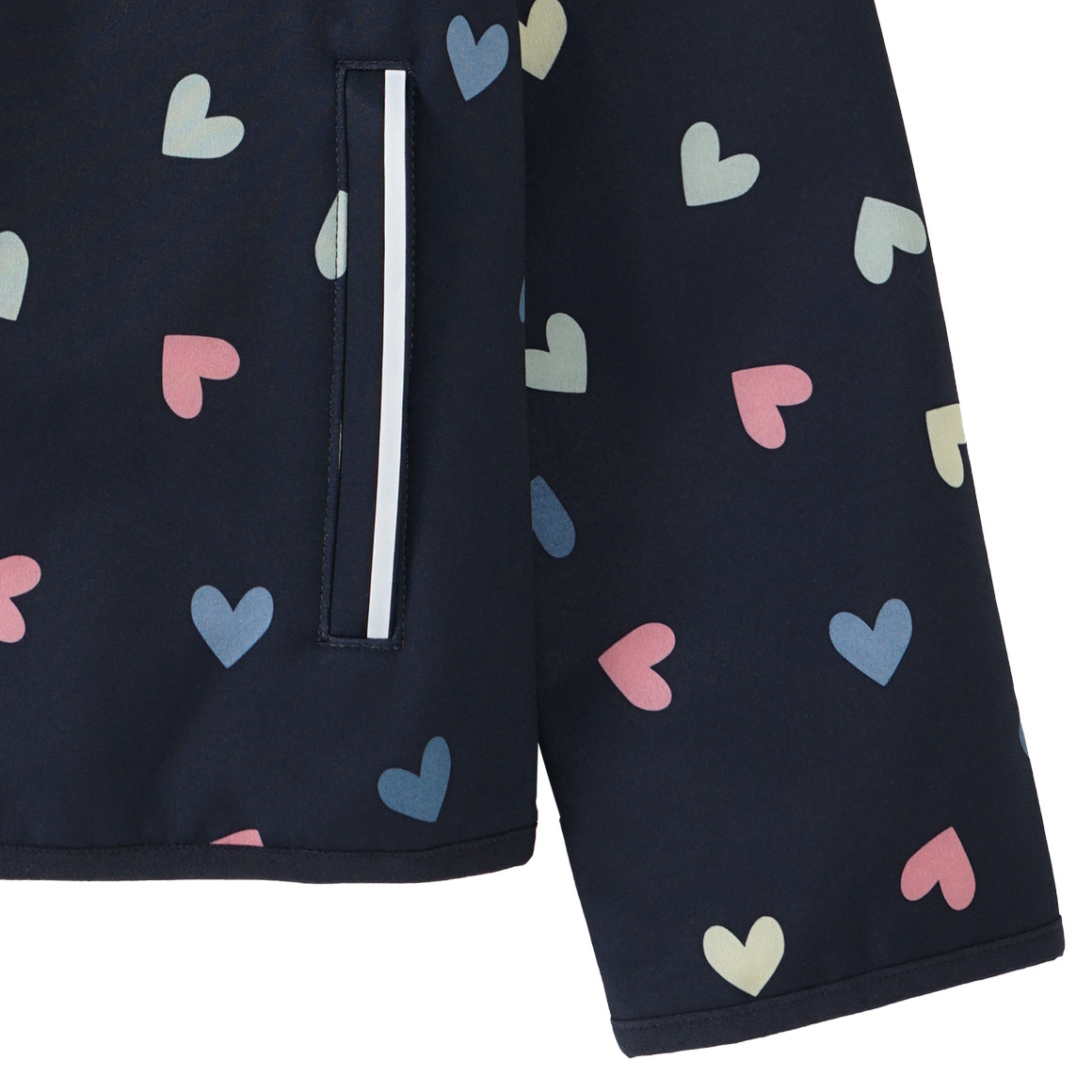Mädchen Softshelljacke mit Kapuze