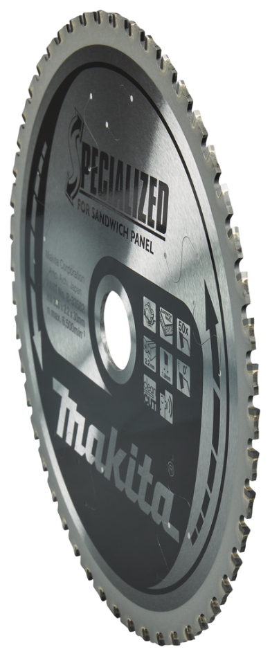 Makita Tilbehør B-33582 Sirkelsagblad Specialized Sandwichpanel SMTCG 235 x 30 x 2,2 mm T50