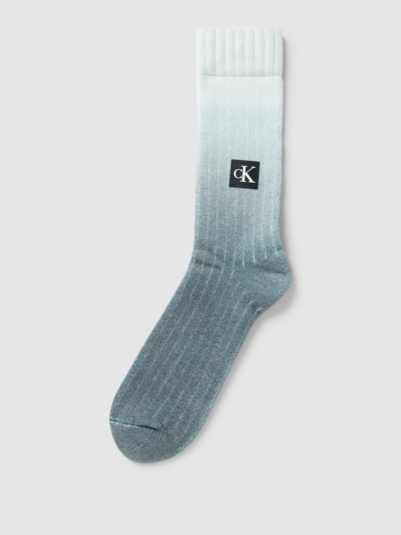 Socken mit Farbverlauf Modell 'GRADIENT' in dunkelgrau