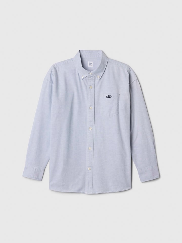 GAP Hemd in Hellblau günstig kaufen