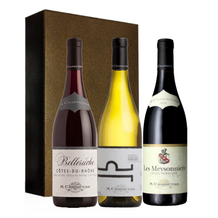 COFFRET TRIO - M. CHAPOUTIER LES INDISPENSABLES