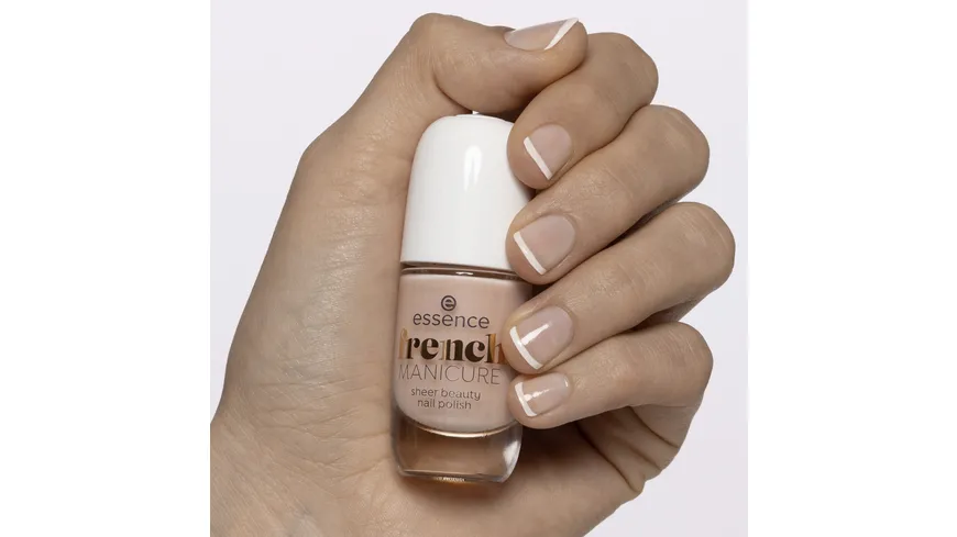 essence French Manicure Nail Polish 8 ml peach