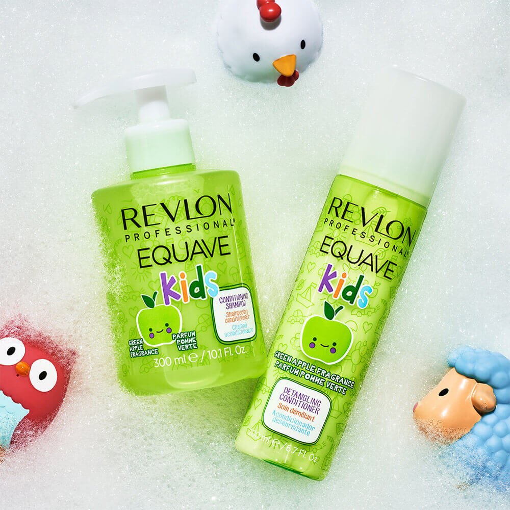 Revlon Equave Kids Conditioning Shampoo Green Apple