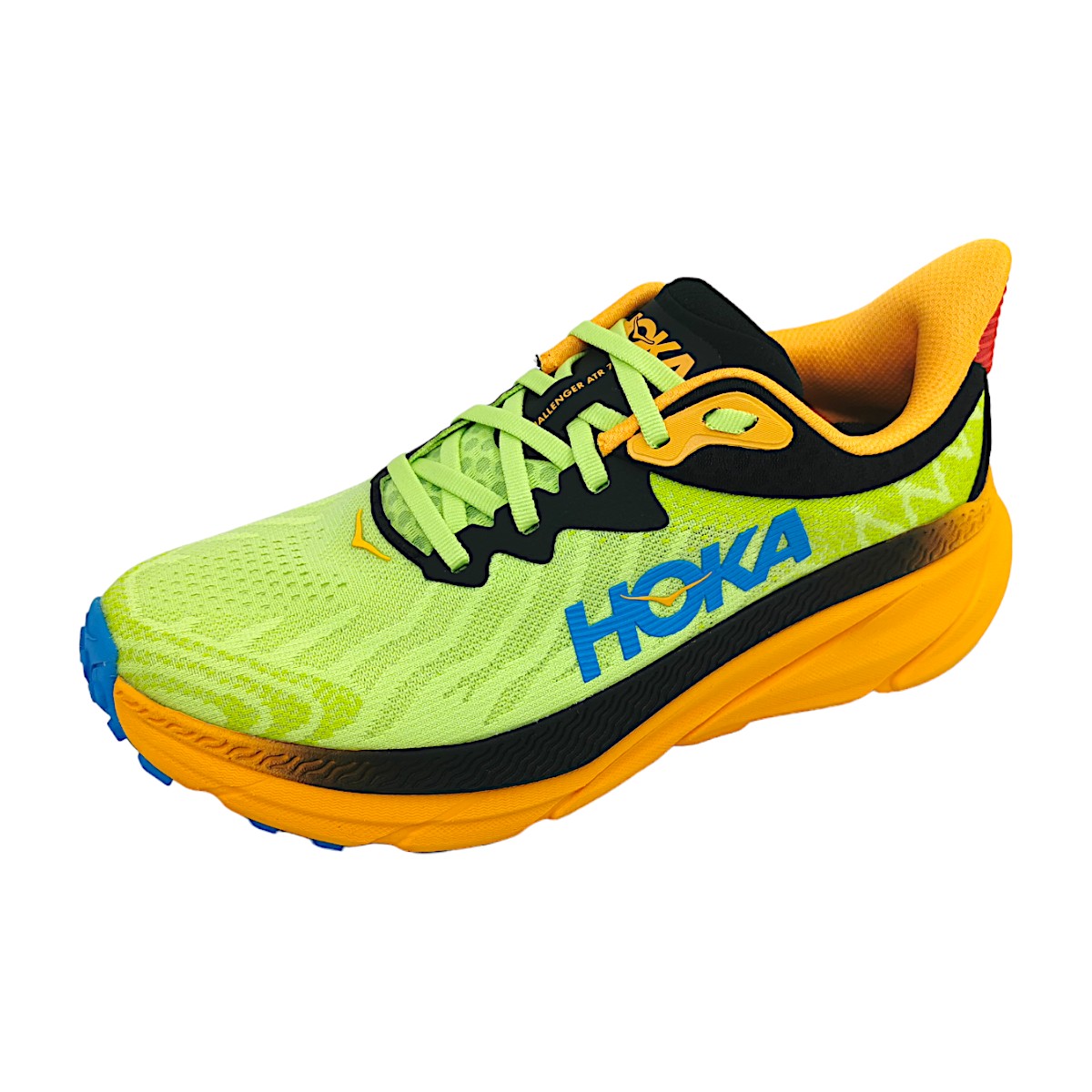 Hoka M Challenger ATR 7 1134497 Mehrfarbig BKLT Black/ Lettuce