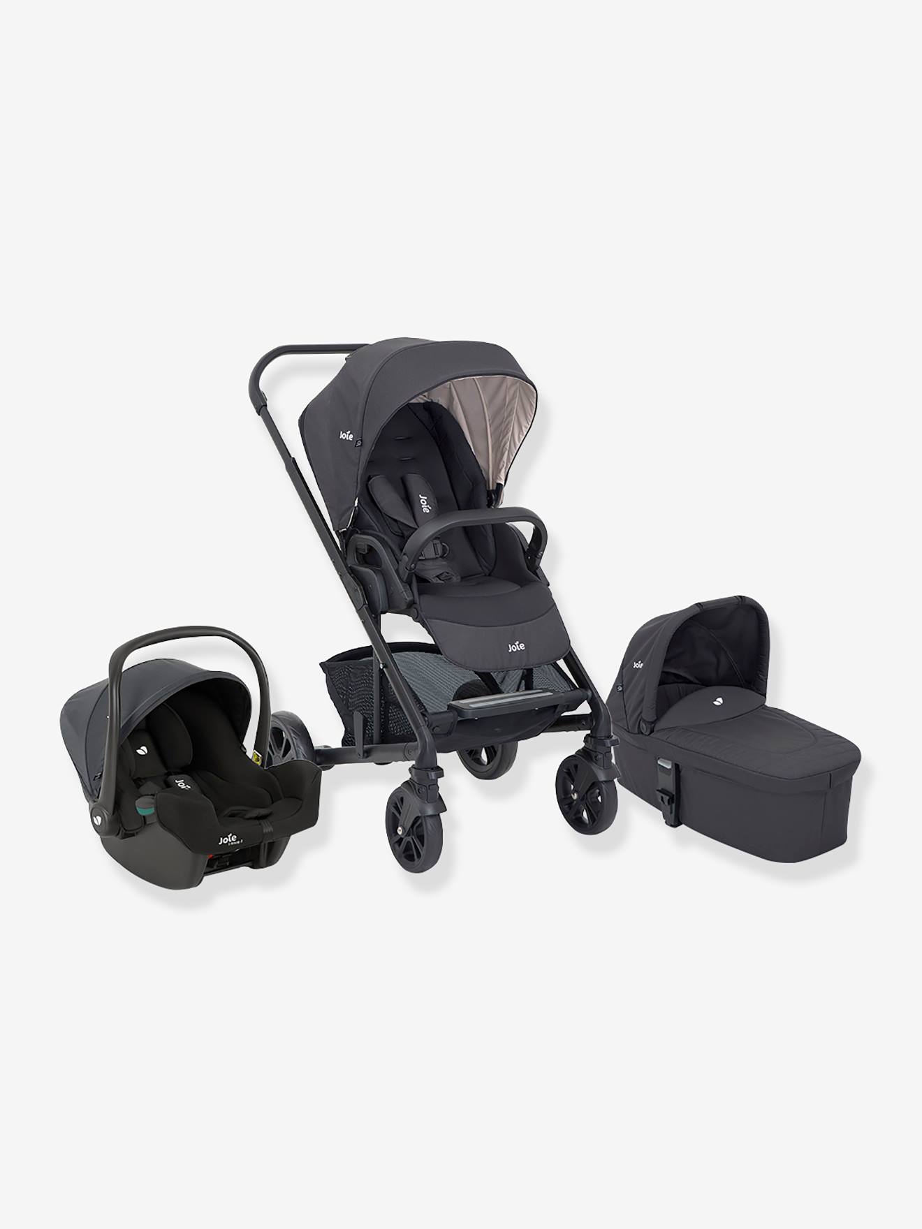 Joie Wendbarer Kombi-Kinderwagen Chrome JOIE - schwarz
