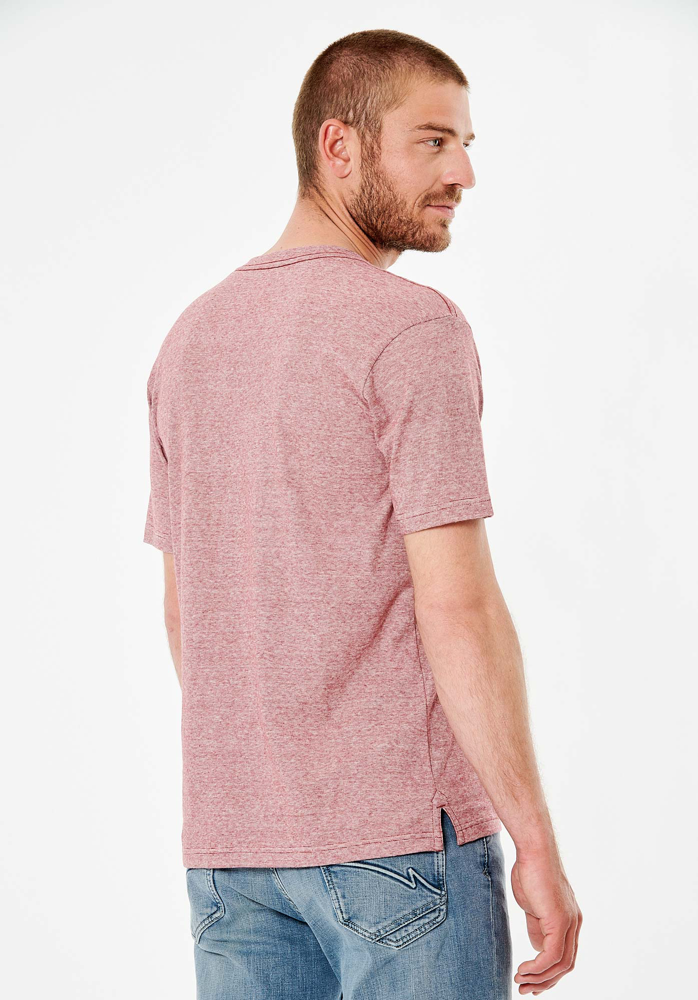 SAVE   T-shirt bordeaux homme