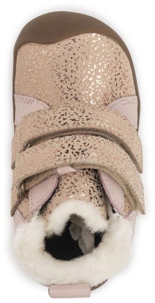 Bundgaard ~ Bloom TEX Lauflernschuh Winter ~ Rose Gold Stream