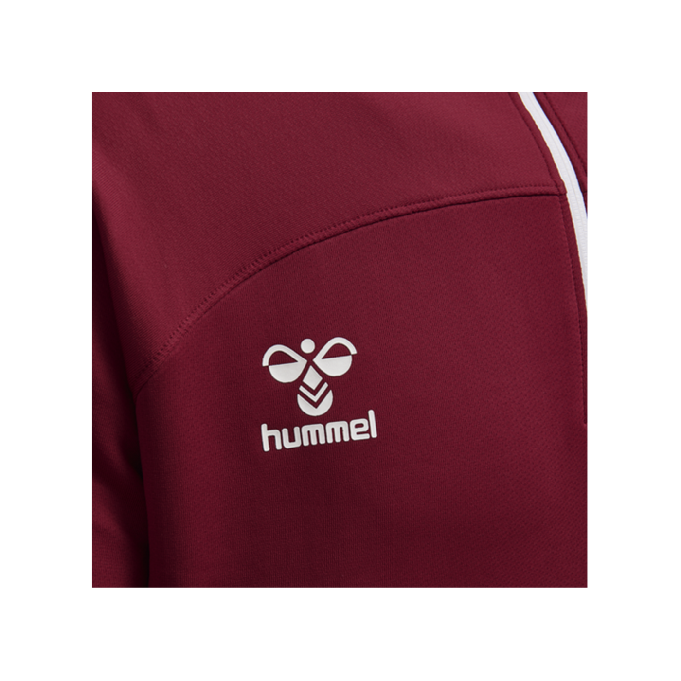 Hummel hmlLEAD HalfZip Sweatshirt Rot F3584
