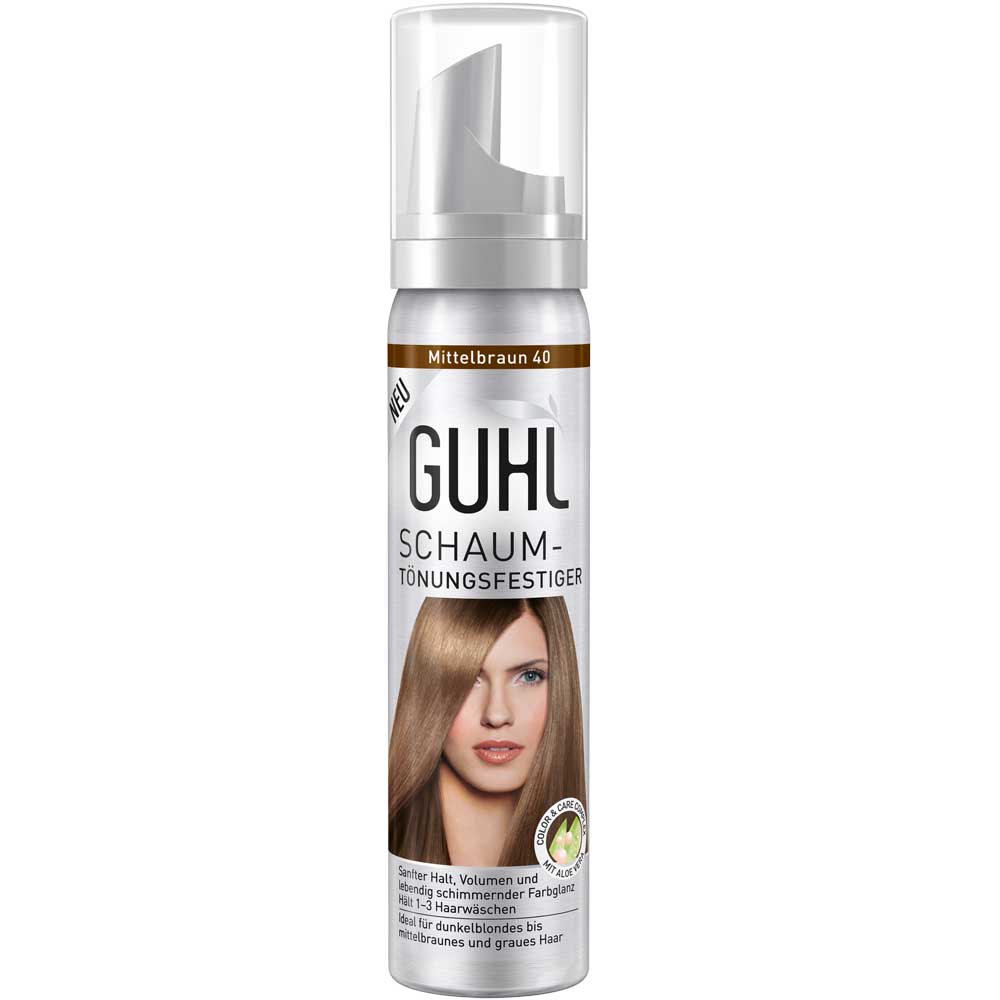 Guhl Schaum-Tönungsfestiger 40 Mittelbraun 75 ml