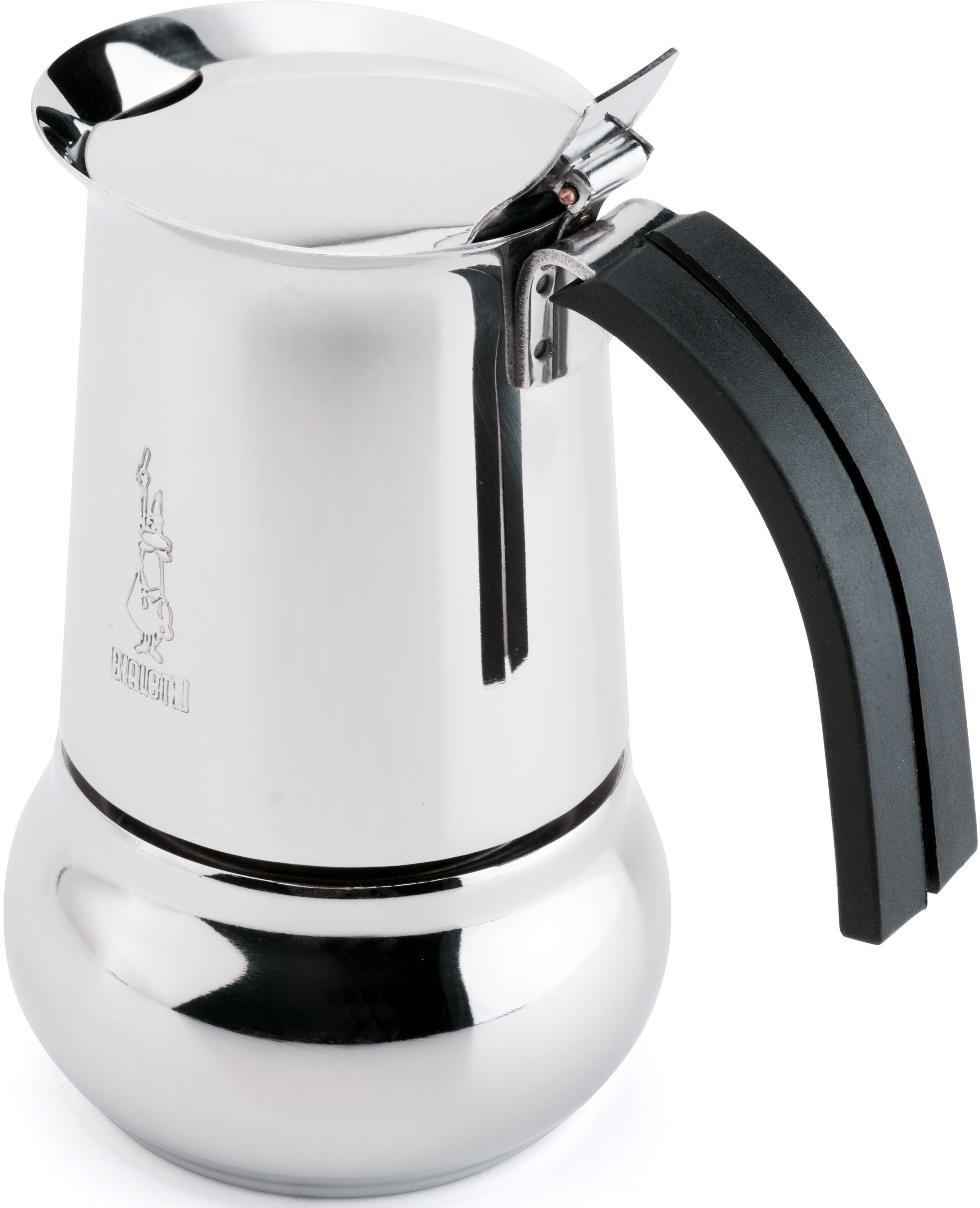 BIALETTI Espressokocher Kitty, 0,14l Kaffeekanne, 4 Tassen