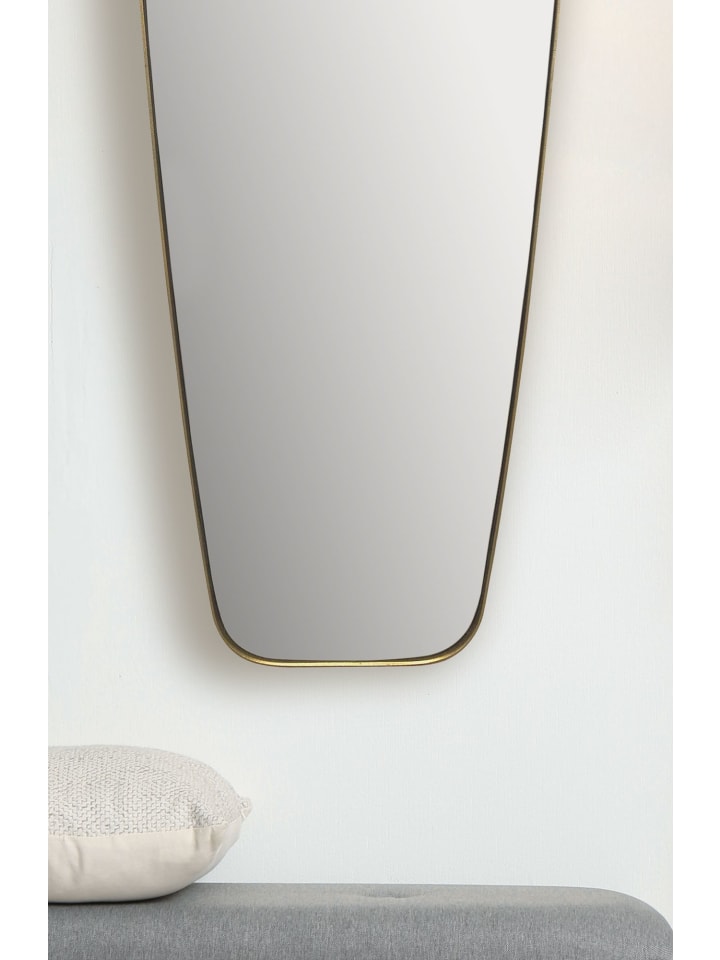 KADIMA DESIGN Wandspiegel 38x100 cm Metall Design Hängespiegel , Eisen günstig kaufen onesize