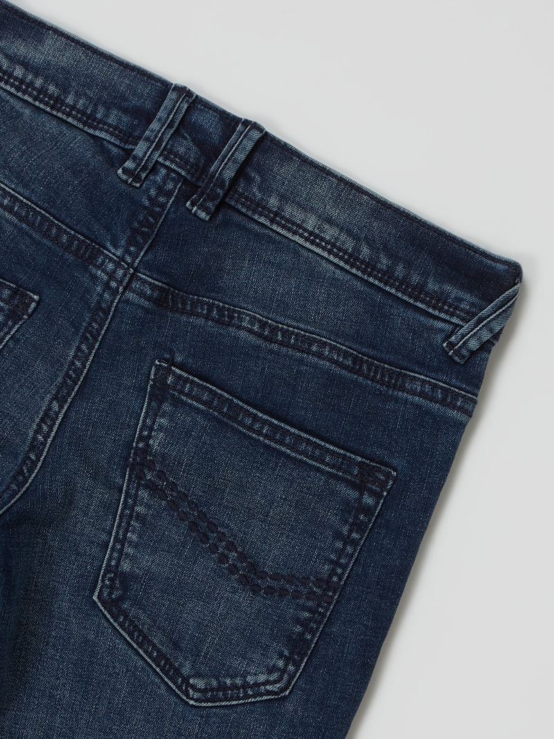 Skinny Fit Jeans mit Stretch-Anteil Modell 'Ryan' in jeans