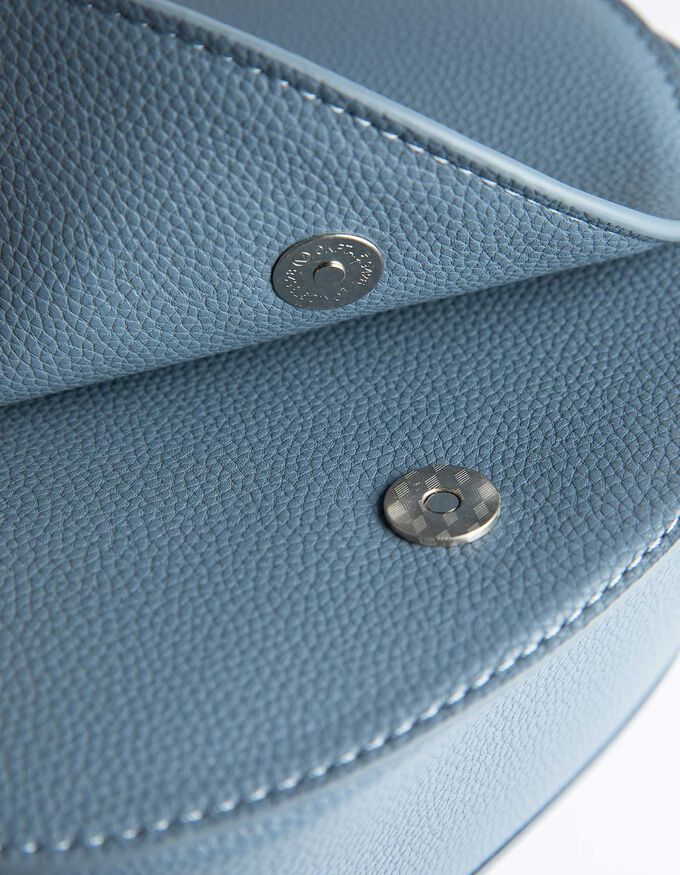 Schultertasche - Druckknopf-Lasche