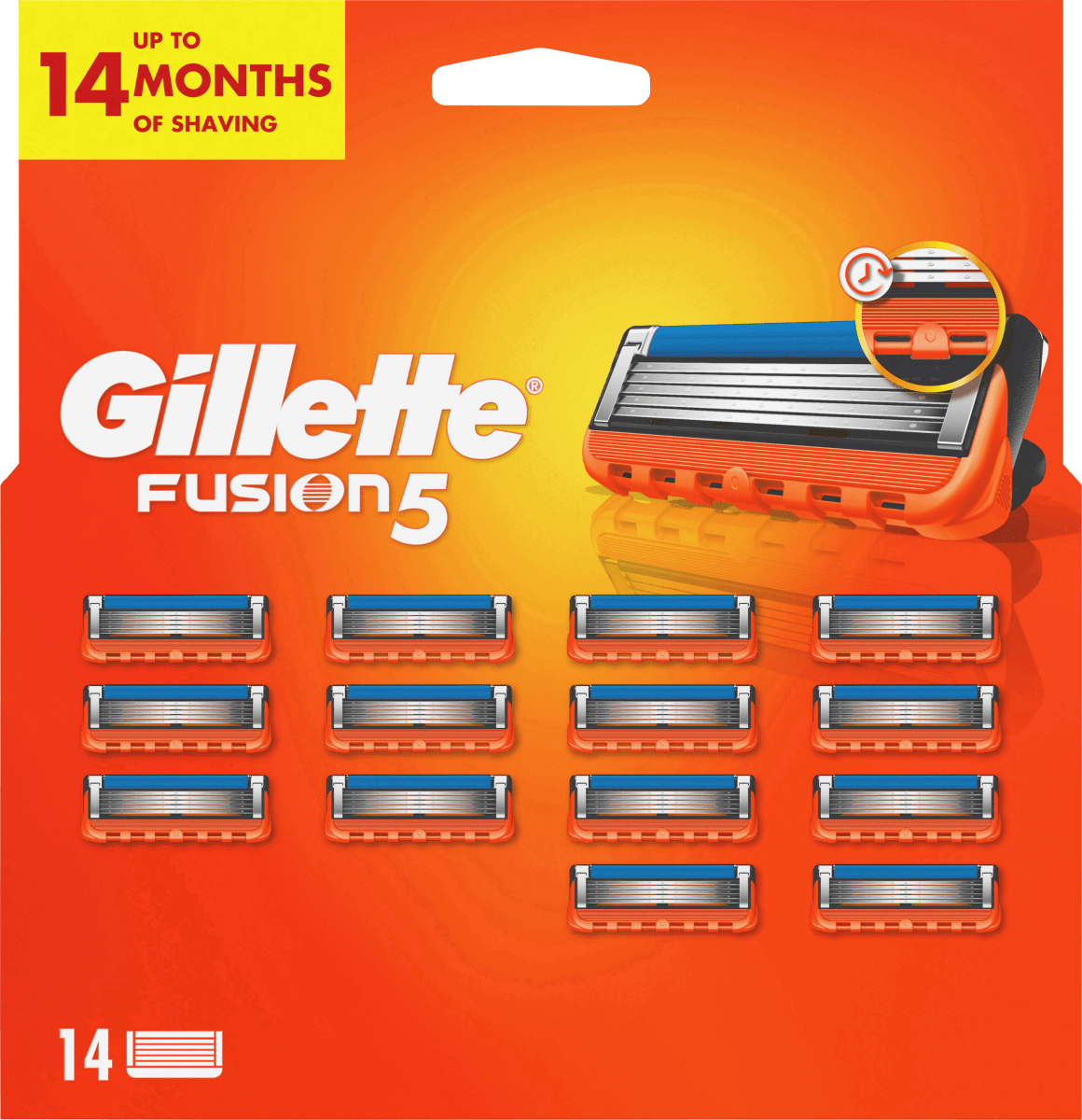 Rasierklingen, Fusion5, 14 St