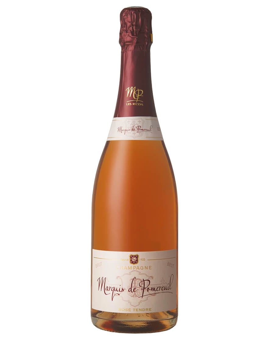 Champagne AOC Rosé Tendre Marquis de Pomereuil 0,75 ℓ