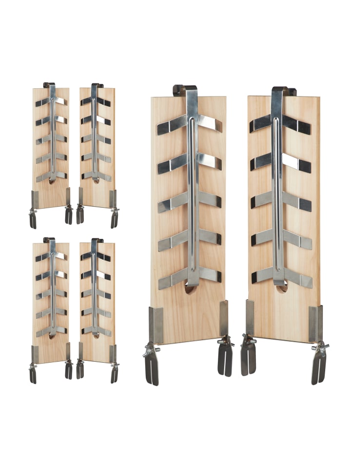 relaxdays 6x Flammlachsbretter in Natur günstig kaufen onesize