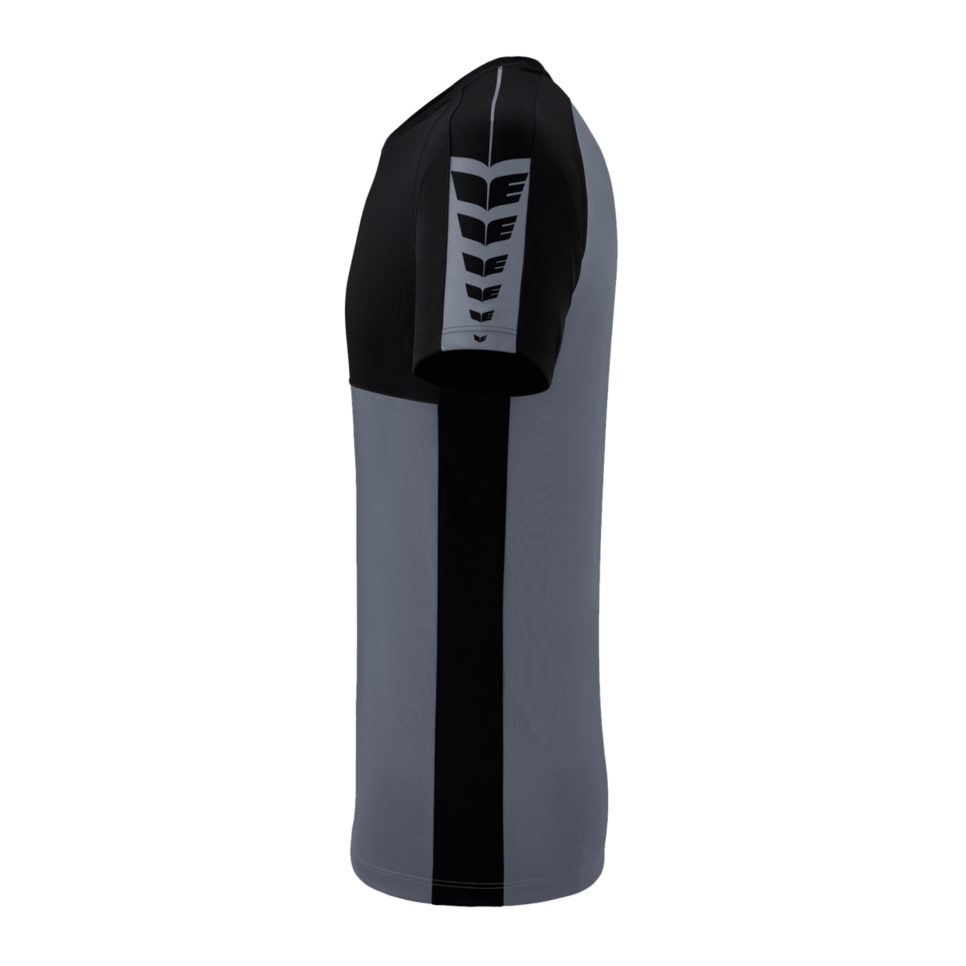Erima Six Wings T-Shirt Grau Schwarz