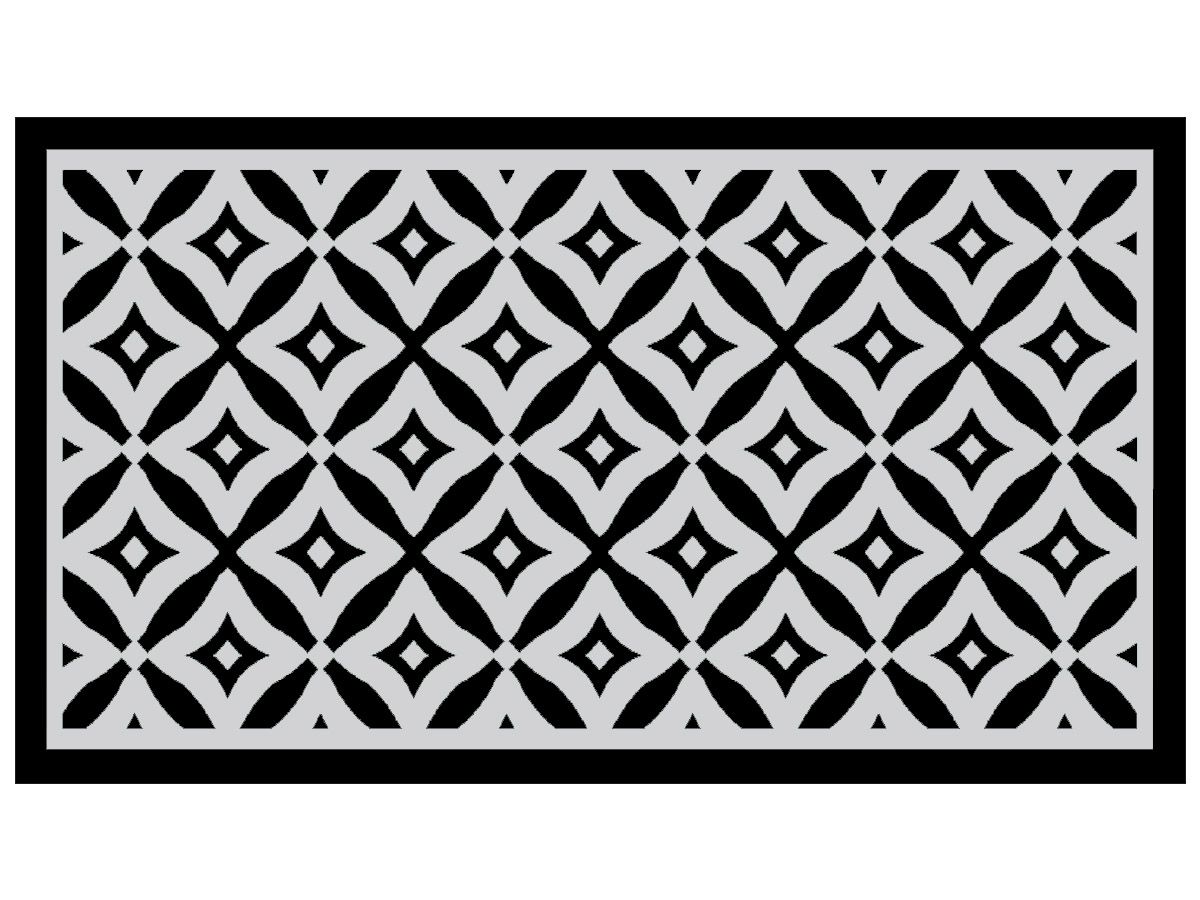 Obelink Patio Mat Cube 440 x 250 cm Zeltteppich