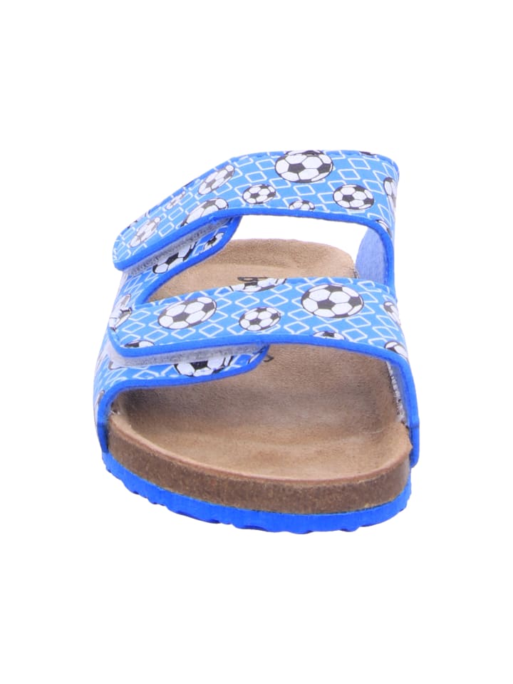 Be Mega Bio-Pantolette in blau günstig kaufen