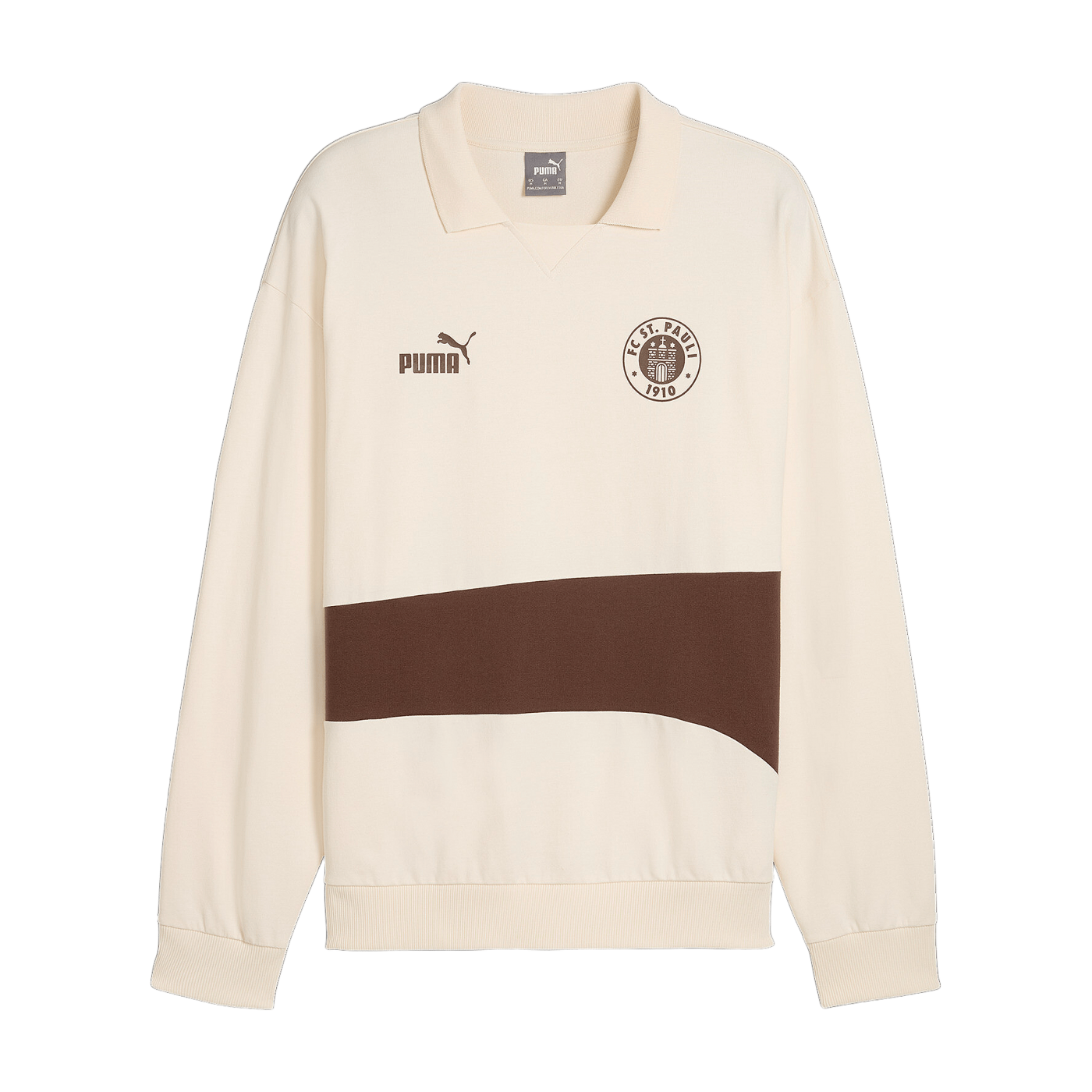 PUMA FC St. Pauli ftblCulture+ Sweatshirt Beige F08