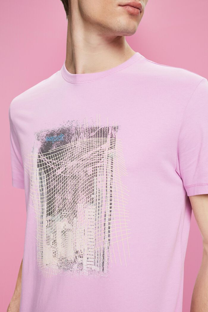 Print-T-Shirt aus nachhaltiger Baumwolle