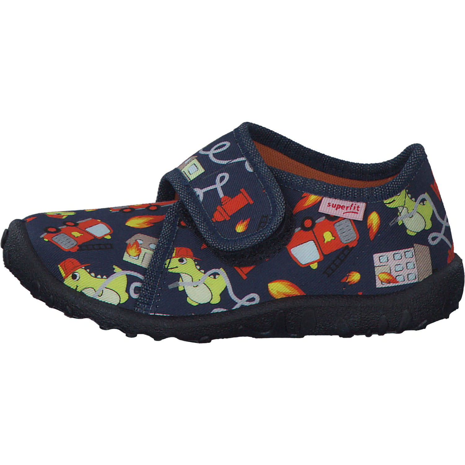 Superfit SPOTTY 09246, Hausschuhe, Kinder, Blau/mehrfarbig