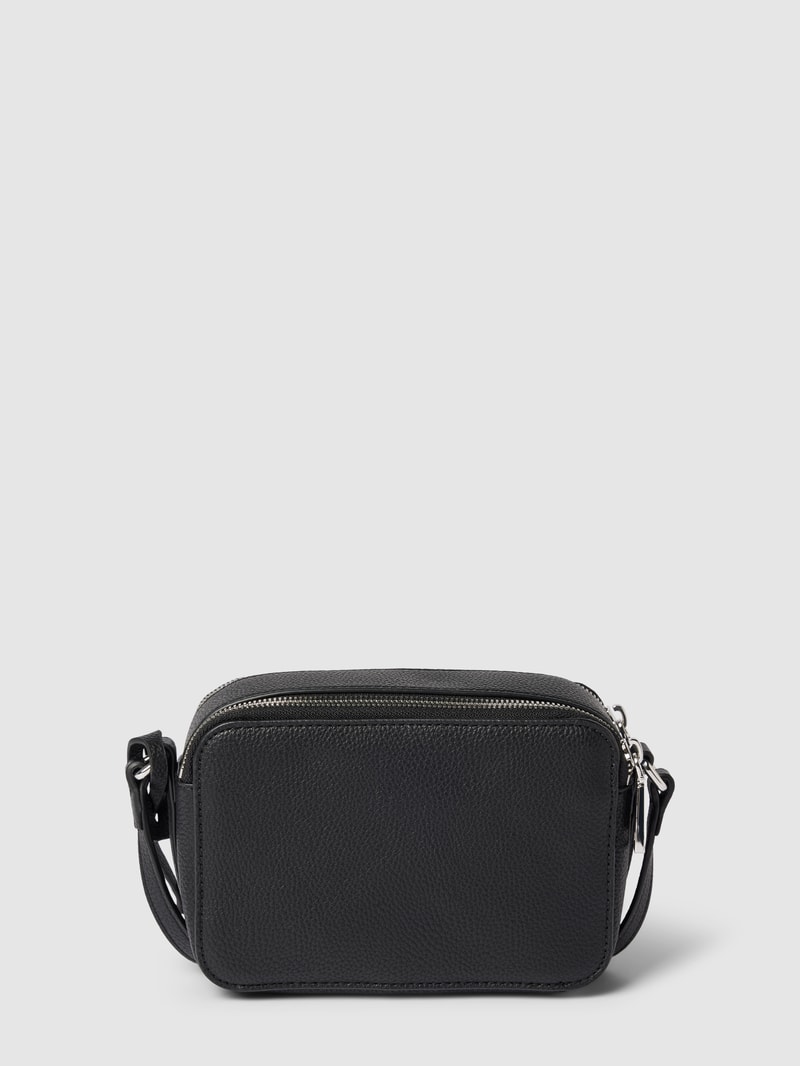 Handtasche mit Label-Applikation Modell 'diurno' in black