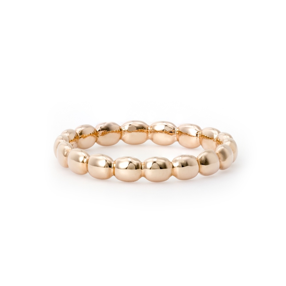 Pippa&Jean Bague en acier inoxydé Acier inoxydable en Or rose Bague