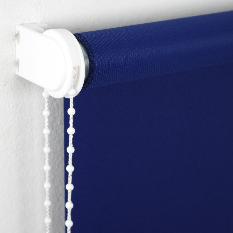 Powertec Bella Casa Seitenzugrollo Easy, blau, 180 x 142 cm